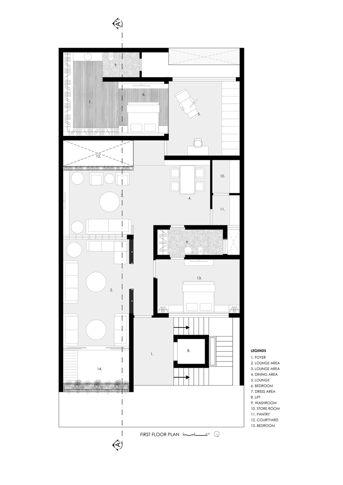 Arrayed Villa