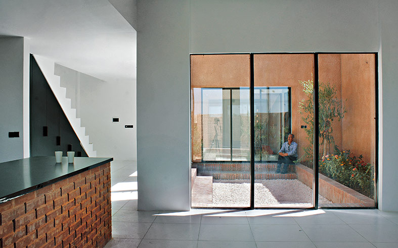 Through Gardens House